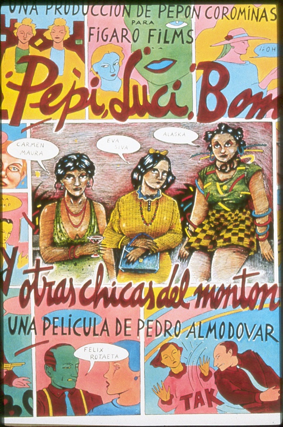Spanish Poster of �Pepi, Luci, Bom y otras chicas del mont&oacute;n�